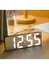 Dijital Sese Duyarlı Alarmlı Masa Saati