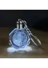 Dolunay Tasarımlı Işıklı Anahtarlık