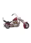 El Yapımı Metal Motosiklet Maketi