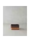 English Home Gina Bambu Sepet 40x30x16 cm Koyu Kahverengi