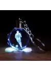 Futbolcu Tasarımlı Işıklı Anahtarlık
