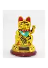 Güneş Enerjili Pati Sallayan Şans Kedisi (maneki Neko)