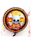 Halloween Kuru Kafa Folyo Balon 18 İnç