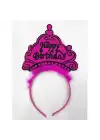 Happy Birthday Yazılı Neon Renk Taç 12 Adet