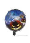 Happy Halloween Balkabağı Folyo Balon 18 İnç