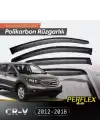 Honda Cr-v 2012-2018 Cam Rüzgarlığı V2 Düz
