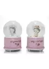 Kar Küresi Işıklı Müzikli 13 Cm No 2
