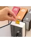 Kitap Şeklinde Mini Boy Kilitli Kasa Kumbara