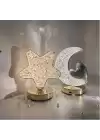 Kristal Ay Yıldız Lamba