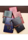 Küçük Boy Pusula Baskılı Deri Defter