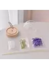 Led Işıklı Kendin Yap Lale Cam Küre