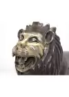 Metal Aslan Biblosu 60 Cm