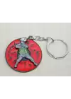 Metal Dönen Anime Figür Anahtarlık