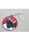 Metal Dönen Itachi Uchiha Anahtarlık