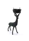 Metal Geyikli Kase 75 Cm
