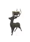 Metal Geyikli Kase 77 Cm
