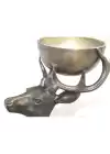 Metal Geyikli Kase 77 Cm