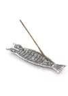 Metal Kayık Baykuş Tasarımı Tütsülük Model 1