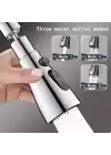 Metalik Musluk Başlığı 3 Fonksiyon