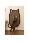 Mikopet Dekoratif Kedi Kulaklı Tırmalama Paspası