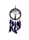 Mor İncili Hayat Ağacı Dream Catcher