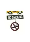 No Smoking Dekoratif Yazı