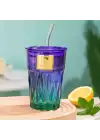 Pipetli Cam Bardak
