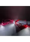 Renkli Led Işıklı Kitap Okuma Gözlüğü