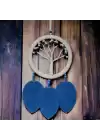 Rüya Kovan Hayat Ağacı Dream Catcher Mavi