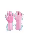 Sihirli Isıya Dayanıklı Silikon Çok Amaçlı Bulaşık Eldiven Fırçası Magic Gloves