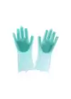 Sihirli Isıya Dayanıklı Silikon Çok Amaçlı Bulaşık Eldiven Fırçası Magic Gloves