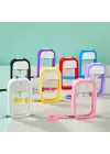 Silikon Kılıflı Anahtarlıklı Sprey Şişesi