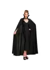 Siyah Renk Yakalı Halloween Pelerini 120 Cm