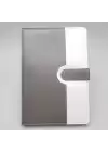 Tarihsiz Ajanda Defter Beyaz Gri Renk