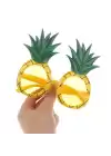 Tropikal Hawaii Ananas Şekilli Parti Gözlüğü