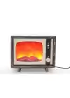 Tv Tasarımlı Ledli Şömine Lamba