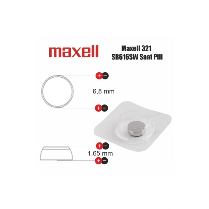 Maxell Sr616sw 321 Saat Ve Cihaz Pili - 1 Adet