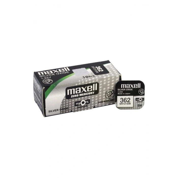 Maxell Sr721sw 362 Saat Ve Cihaz Pili - 10 Adet