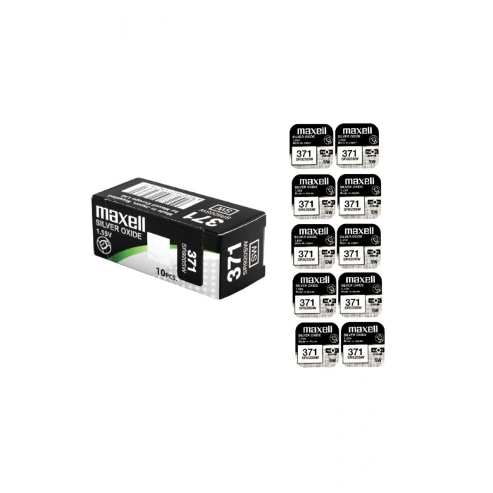 Maxell Sr920sw 371 Saat Ve Cihaz Pili - 10 Adet