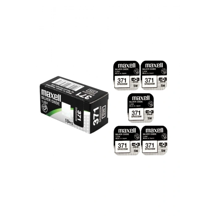 Maxell Sr920sw 371 Saat Ve Cihaz Pili - 5 Adet