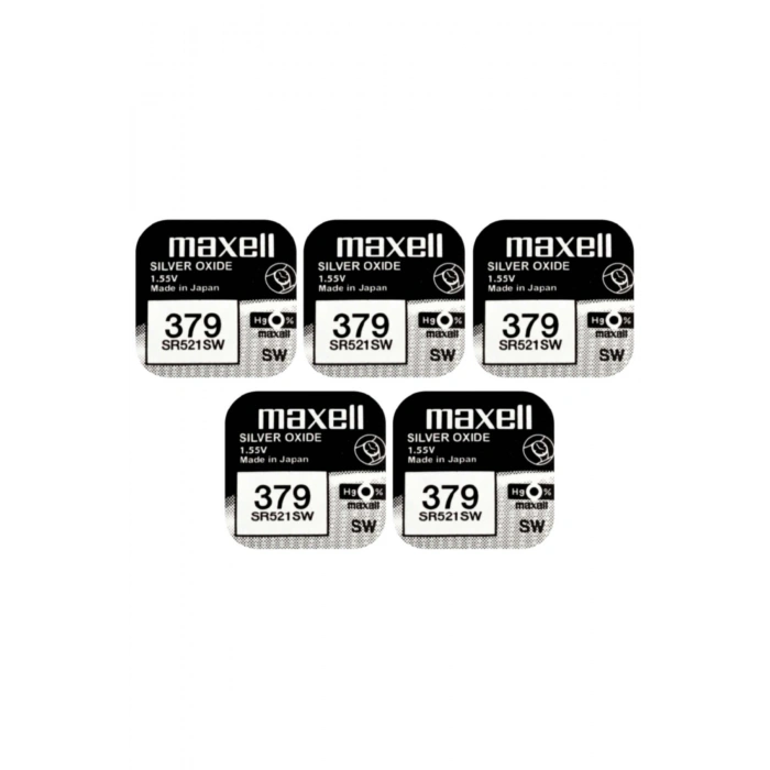 Maxell Sr521sw 379 Saat Ve Cihaz Pili - 5 Adet