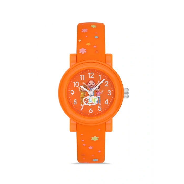 DAVID GUNER ELİF VE ARKADAŞLARI ÇOCUK SAATİ - TURUNCU - DG-8682LA-ZI11