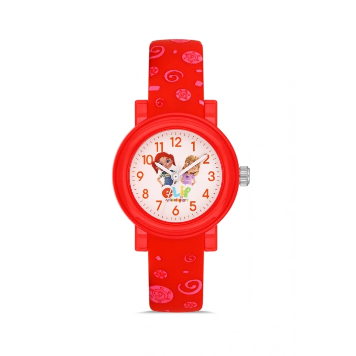 DAVID GUNER ELİF VE ARKADAŞLARI ÇOCUK SAATİ - KIRMIZI - DG-8682LA-ZH1