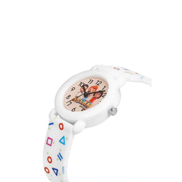 DAVID GUNER ASLAN ÇOCUK SAATİ - BEYAZ - DG-8684LA-A16