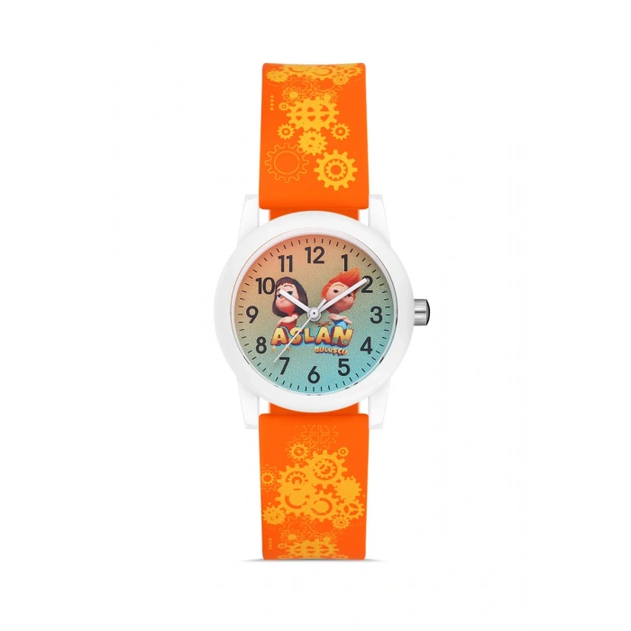 DAVID GUNER ASLAN ÇOCUK SAATİ - TURUNCU - DG-8685LA-AD11