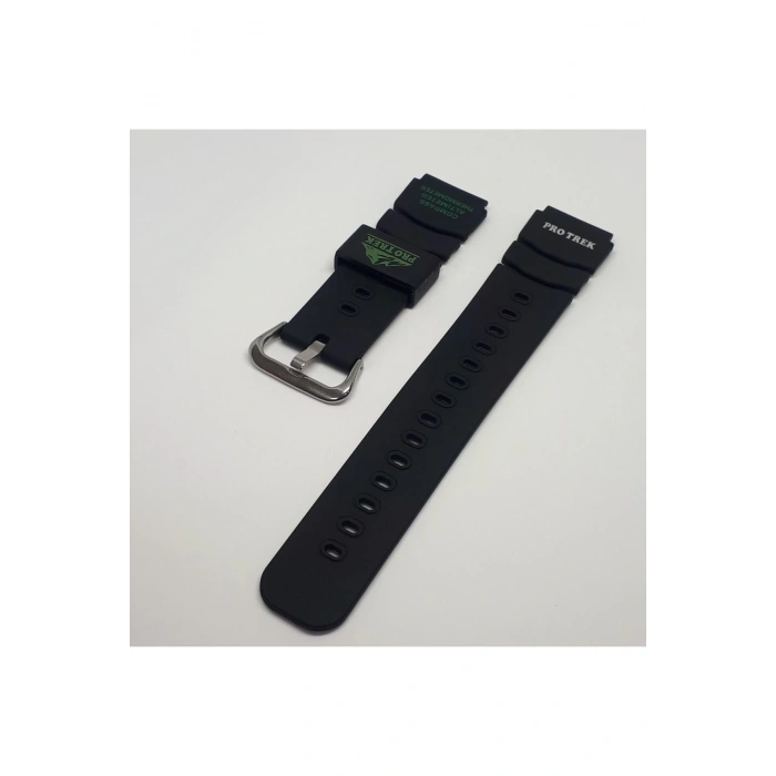 Casio PRT-40,ATC-1000 Protrek Uyumlu Slikon Plastik Saat Kordonu ** 1.KALİTE **