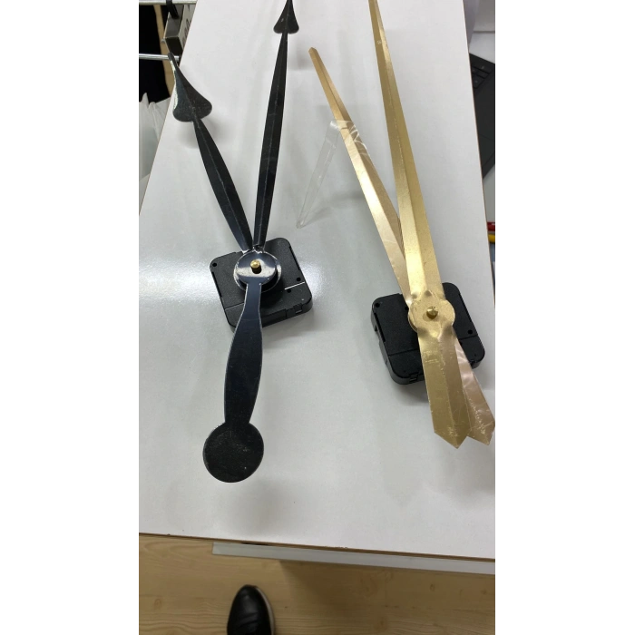 Jh Torklu Duvar Saat Mekanizması Motoru Makinesi 18mm Şaft Uzunluk - 1 Adet