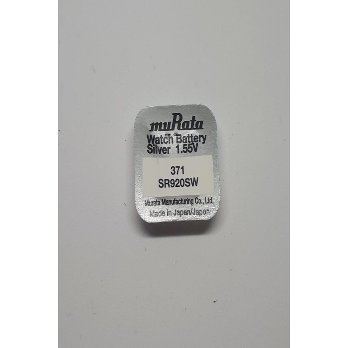 Murata Sony 371 SR920SW 1,55V Saat Pili - 1 ADET