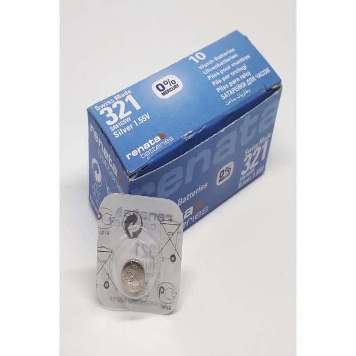 Renata 321 SR616SW 1,55V Saat Pili - 1 ADET
