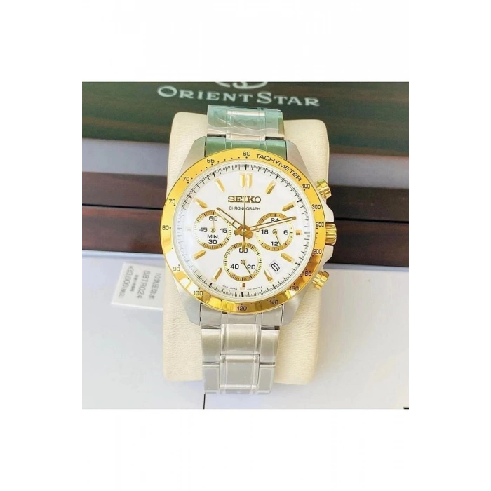 Seiko Erkek Chronograph Kol Saat - SBTR024